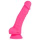 Blush Neo - tapadókorongos dildó - 19cm (pink)