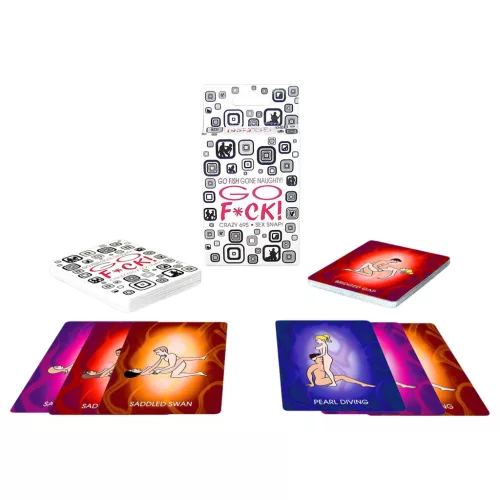 GO F*CK - Kama Sutra kártya (52 db)