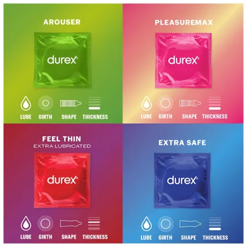 / Durex Surprise Me - óvszer csomag (40 db)