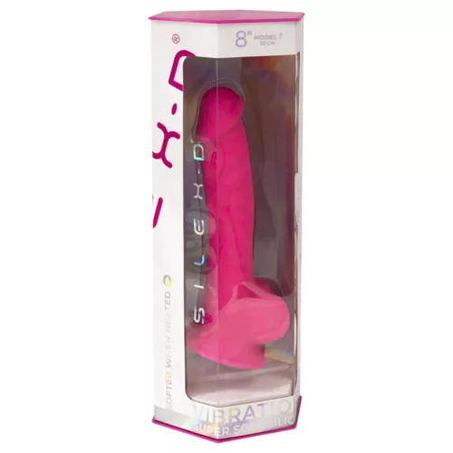 Silexd - tapadótalpas, herés vibrátor távirányítóval (pink)