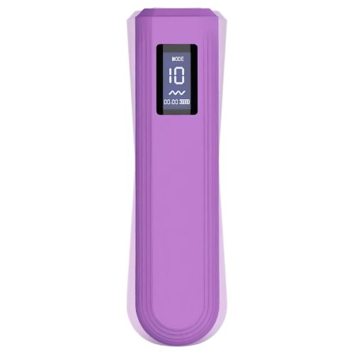 / Engily Ross Whim - akkus, digitális rúdvibrátor (lila)