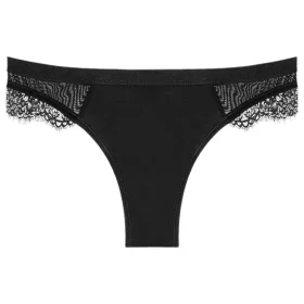 Adalet Flora Normal - menstruációs bugyi (fekete)