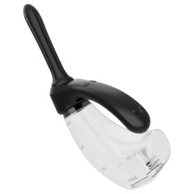   Afterdark - automata, vibrációs anál tisztító (átlátszó)