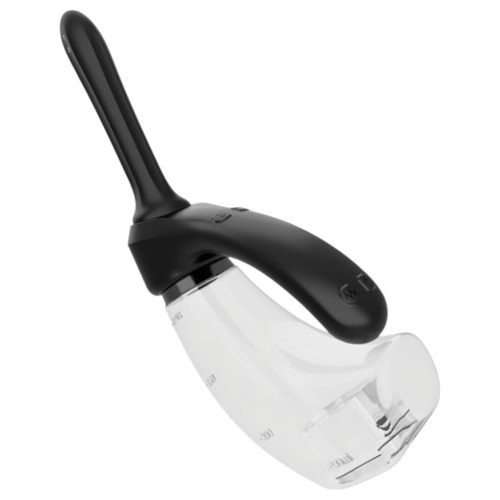 Afterdark - automata, vibrációs anál tisztító (átlátszó)