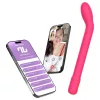 Adalet Gently – App-vezérelt G-pont és prosztata vibrátor (pink)