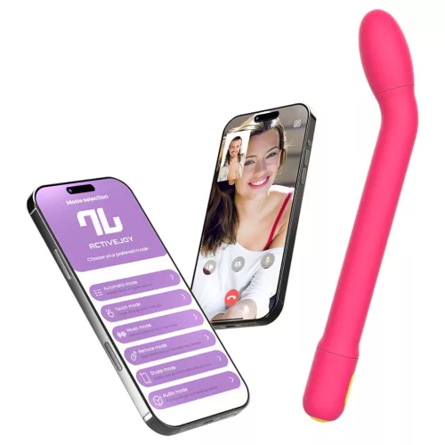 Adalet Gently – App-vezérelt G-pont és prosztata vibrátor (pink)