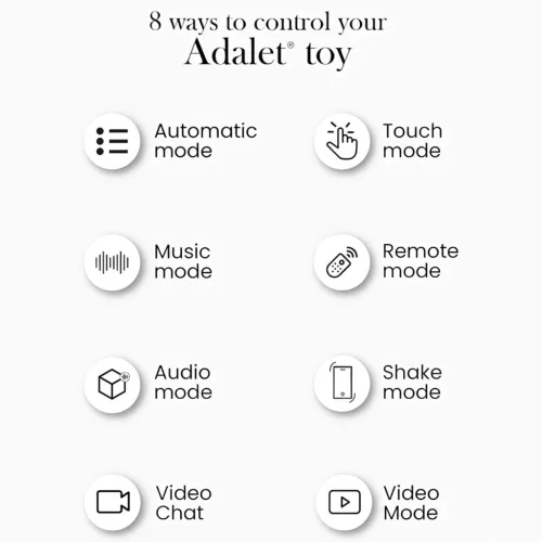 Adalet Gently – App-vezérelt G-pont és prosztata vibrátor (pink)
