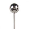Master Series Lollipop - acél rúd, PVC bevonatú véggel (ezüst)