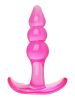 Starter anal plug - gömbös, kezdő anál dildó (pink)