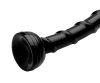 Hosed Swirl Thin Anal Snake 18 - anál dildó (fekete)