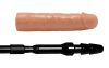 / Master Series Dick Stick - teleszkópos bot dildóval (fekete-natúr)