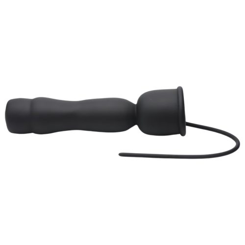 Trinity Vibes - 2in1 dilator és makkvibrátor (fekete)