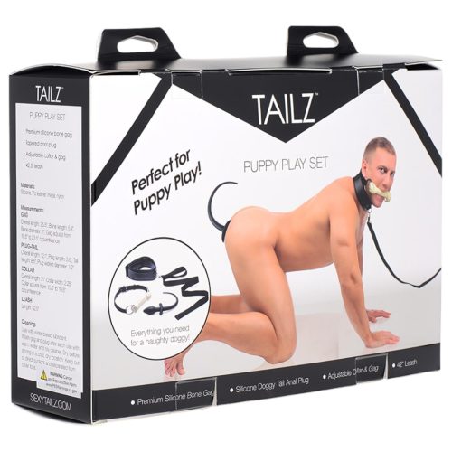 / TAILZ Puppy Player Set - anál dildó szett (4 részes)