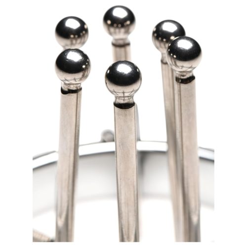 XR Brands Oculus - rozsdamentes acél tágító (ezüst)