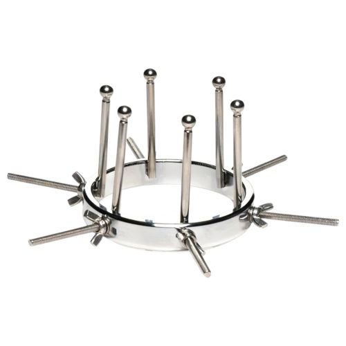 XR Brands Oculus - rozsdamentes acél tágító (ezüst)