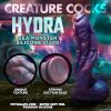 Creature Cocks Hydra - szilikon dildó - 27cm (lila)
