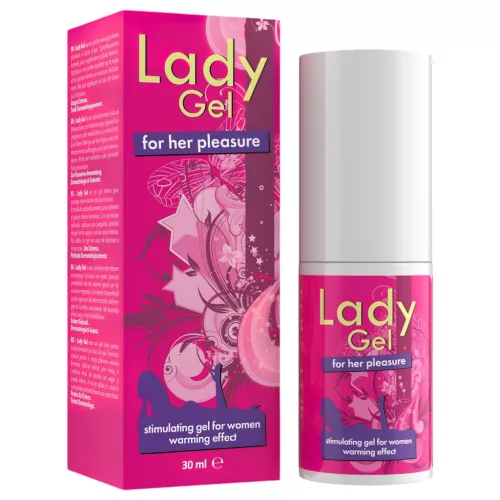Lady Gel - folyékony vibrátor stimuláló gél nőknek (30 ml)
