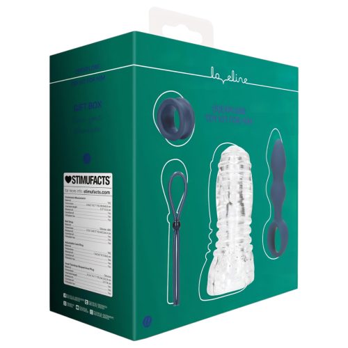 Loveline (S)explore - szexjáték szett férfiaknak (kék)