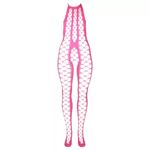 Ouch! - foszforeszkáló nyitott overál (pink)