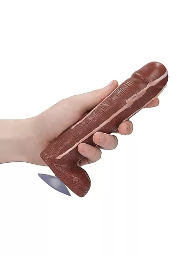 S-Line - Dicky Cum - szappan pénisz herékkel (barna, 250 g)