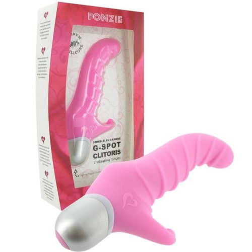 Feelztoyz Fonzie klitoriszkaros G-pont vibrátor - rózsaszín