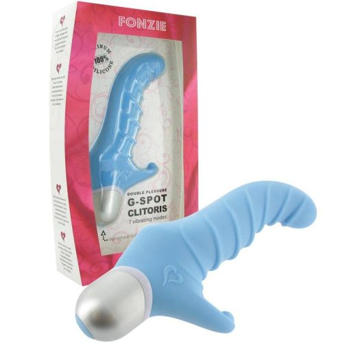 Feelztoyz Fonzie klitoriszkaros G-pont vibrátor - kék