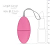 EasyToys - 7 ritmusú rádiós vibrációs tojás (pink)