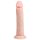 Easytoys - tapadókorongos élethű dildó (20,5cm) - natúr