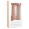 Easytoys - tapadókorongos extra nagy dildó (28,5cm) - natúr