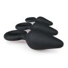 Easytoys - gyűrűs anál plug szett - 3db (fekete)