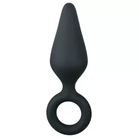 EasyToys Pointy Plug S - anál plug (fekete) - kicsi