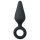 Easytoys Pointy Plug S - anál plug (fekete) - kicsi