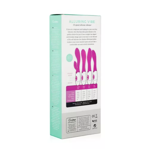 EasyToys Alluring vibe - G-pont vibrátor (pink)