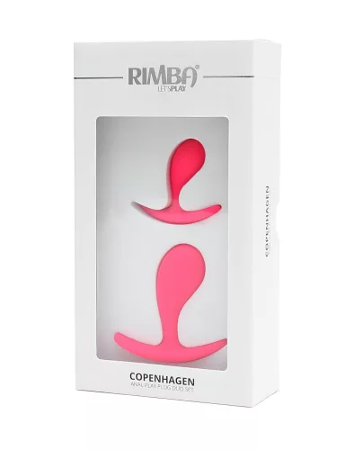 Rimba Copenhagen - butt plug szett - pink (2db)
