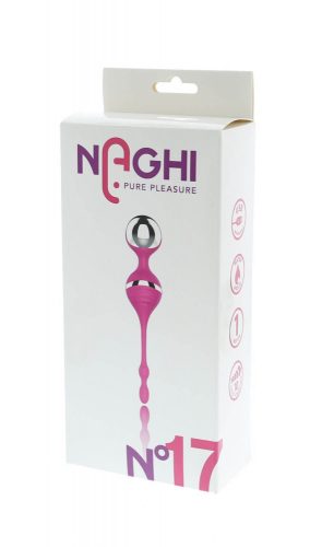 Naghi No. 17 - akkus, vibrációs gésagolyó (pink)
