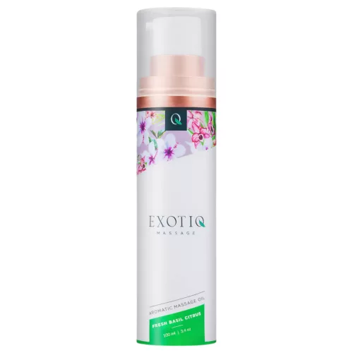 / Exotiq - illatos masszázsolaj - bazsalikom-citrom (100ml)