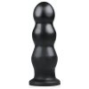 BUTTR Tactical III - tapadókorongos dildó (fekete)
