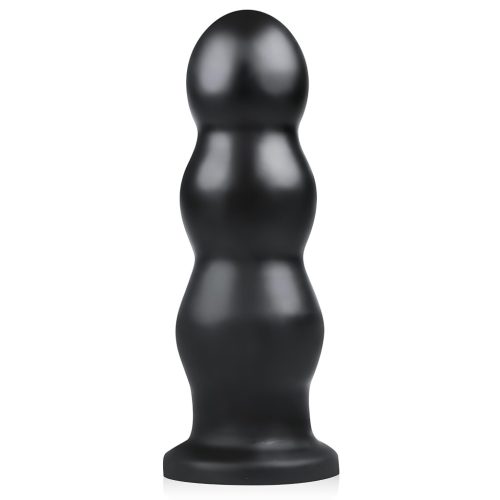 BUTTR Tactical III - tapadókorongos dildó (fekete)