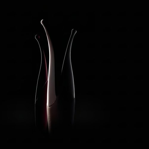 Senzi - akkus, vízálló csikló vibrátor (fekete)