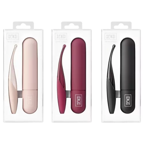 Senzi - akkus, vízálló csikló vibrátor (pink)