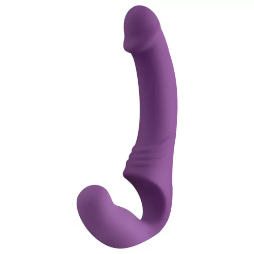 EasyToys - akkus, felcsatolható vibrátor tartópánt nélkül (lila)