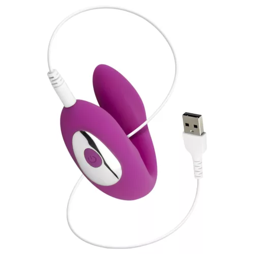 Easytoys Tap Dancer - vízálló, rádiós párvibrátor (pink)