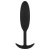 Easytoys Heavy Fulfiller - 54g-os anál plug - kicsi (fekete)