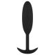 Easytoys Heavy Fulfiller - 54g-os anál plug - kicsi (fekete)