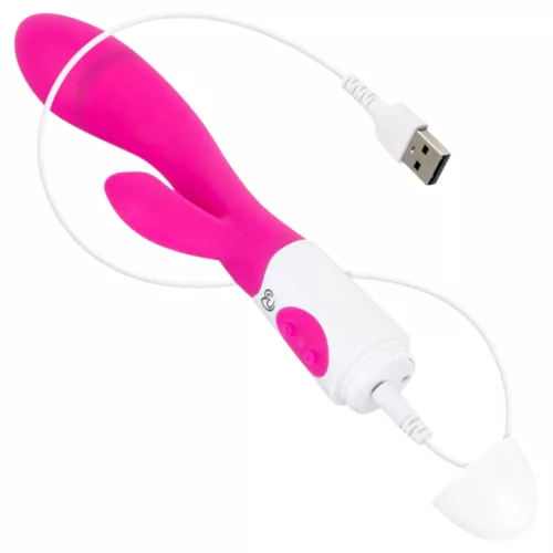 EasyToys Lily 2.0 - akkus, csiklókaros vibrátor (pink)