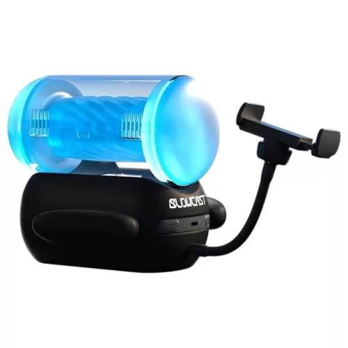 BLOWCAST Wingman Lite - automatikus gamer maszturbátor (kék)