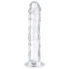 EasyToys - zselés dildó - 16cm (átlátszó)