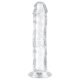EasyToys - zselés dildó - 16cm (átlátszó)