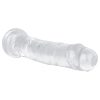 EasyToys - zselés dildó - 16cm (átlátszó)