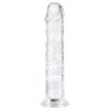 EasyToys - zselés dildó - 18cm (átlátszó)